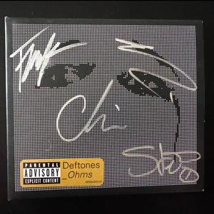 Deftones 'Ohms' CD - Cover SIGNED by BAND! - Picture 1 of 4