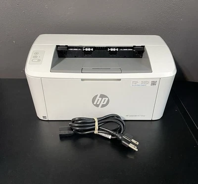 HP LaserJet M110we Monochrome Printer w/ Power Cord USB Cable & Toner Tested - Image 1 of 4