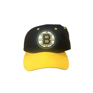 Vintage 1990's Twins Enterprises Boston Bruins NHL Snapback Hat - Picture 1 of 7