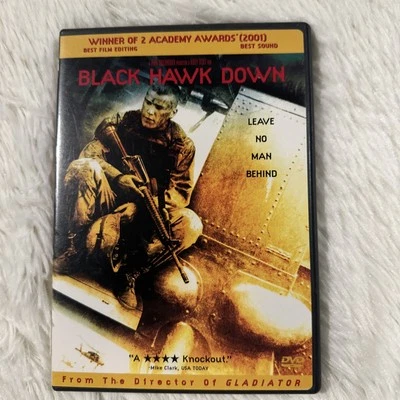 Black Hawk Down DVD tested working suspense rated R Foto 1 de 4