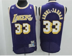 Abdul-Jabbar, Kareem Los Angeles Lakers Adidas 1983-84 Purple Medium Jersey - Picture 1 of 3