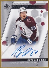 2022-23 SP Authentic Future Watch #163 Ben Meyers RC AUTO /999 - COLORADO