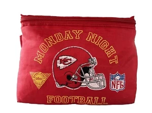 Vintage Kansas City Cheifs ABC Monday Night Football Insulated Bag Cooler NFL - Picture 1 of 12