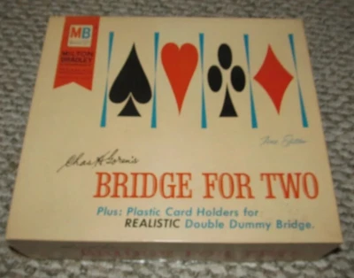 Vintage Goren's Bridge For Two FACTORY SEALED Milton Bradley #5610 Game  - Image 1 of 4