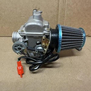 50cc 70cc 90cc 110cc 125cc ATV Dirt Bike Go Kart Carb Carburetor Air Filter Set - Foto 1 di 5