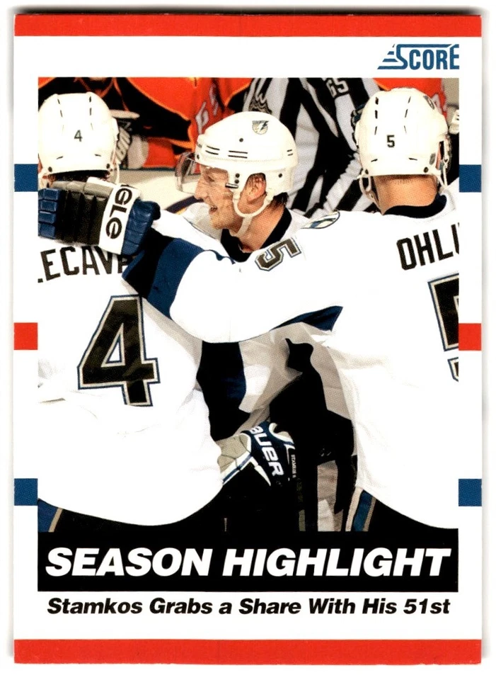 2010-11 Score Steven Stamkos #26 Tampa Bay Lightning - Image 1 of 2