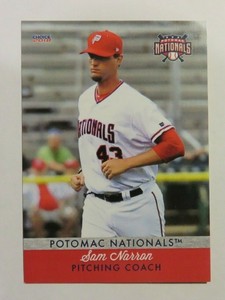 2018 Choice, Potomac Nationals, Pitching Coach - SAM NARRON