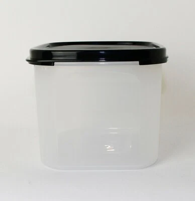 TUPPERWARE Kompaktus 1,9L Transparent Schwarz Vorratsbehälter - Bild 1 von 2