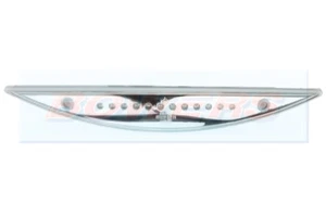 Jokon Chrome 360mm Cresent Rear High Level Brake Light Lamp Caravan Motorhome - Picture 1 of 2