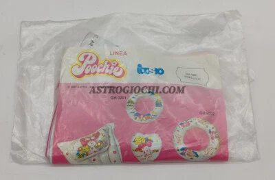 POOCHIE INFLATABLE ANELLO CIAMBELLA GM 0201 GONFIABILE MARE MATTEL VINTAGE NUOVO - Immagine 1 di 3