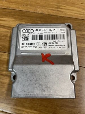 Módulo de control combinado ESP 2015-2018 Audi A8 S8 YAW RATE 4H0907637K fabricante de equipos originales Foto 1 de 3