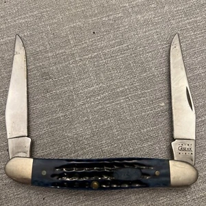 COOL BEANS: Case XX USA Muskrat SS 2 Blade Pocket Knife Blue K-54 - Picture 1 of 12