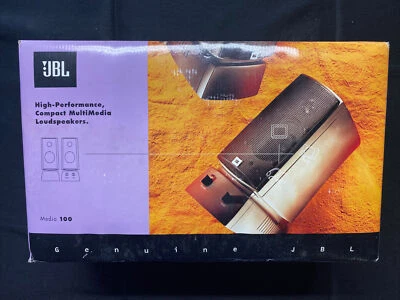 JBL Media 100 High Performance Compact Multimedia Loudspeakers New - Image 1 of 4