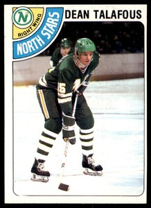 1978-79 Topps Dean Talafous Minnesota North Stars #149