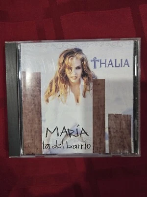 Thalia María La Del Barrio Promo CD (1996 EMI Music) Rare Single Piel Morena  - Image 1 of 4