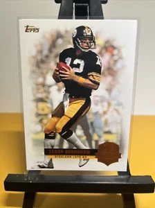 2012 Topps QB Immortals Terry Bradshaw Pittsburgh Steelers #QI-TB HOF - Picture 1 of 2