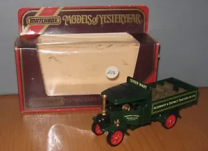 Matchbox Yesteryear Y27 Foden Steam Wagon Queen Mary Aldershot & District Code 3 - Picture 1 of 5