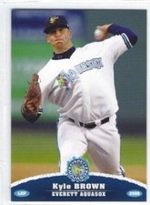 2009 Everett AquaSox (High-A Seattle Mariners) Kyle Brown