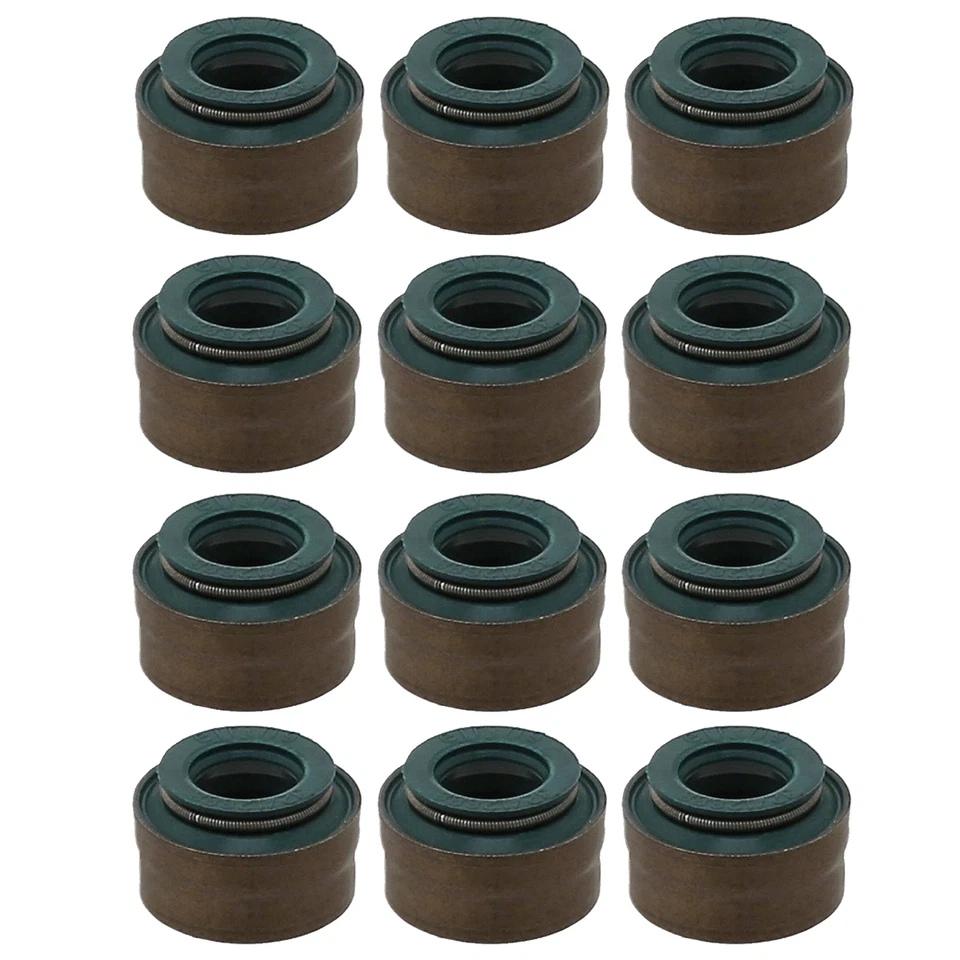 Elring Set of 12 Engine Valve Stem Oil Seals For Volvo 164 1969-1974 3.0L L6 - Image 1 of 1