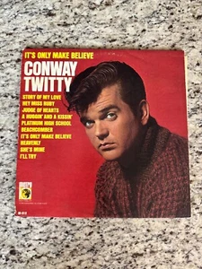 Conway Twitty - It's Only Make Believe OG LP, Metro Records, M/MS-512, VG++ - Picture 1 of 4