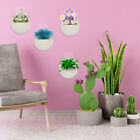 4 Hanging Flower Buckets Wall Planter for Outdoor Plants