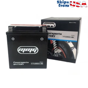 YTX20CH-BS High Performance Maintenance Free Battery ATV UTV Motorcycles Scooter - Picture 1 of 5