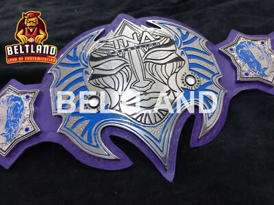 Cinturón Campeonato Inmortal TNA Jeff Hardy Tamaño Adulto Réplica 2mm 4mm Zinc Foto 1 de 4