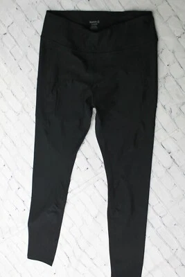 Reebok Mujer Leggings Pantalones de Entrenamiento Cintura Elástica Negro Talla M Mediano Foto 1 de 4
