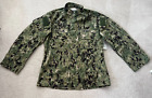NWT   Army Military Lightweight Camo Jacket Size L Long