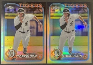 (2) 2024 Topps Chrome Refractor #73 Spencer Torkelson - Bild 1 von 2