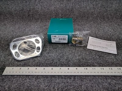 New Franklin Brass Futura Toothbrush Tumbler Holder Model F1405 Polished Chrome - Image 1 of 4