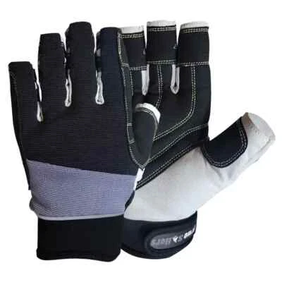 Sailing Fishing Glove Short Finger Sailing Kayaking Rowing Water Ski Canoe Glove - Image 1 of 4