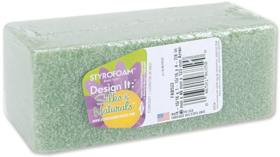 Styrofoam Block-5"X2"X2" (Pack of 6) - Image 1 of 1