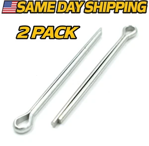 (2 Pk) Cotter Pin Fits EZGO 00798G8, 00798-G8, EZ-GO Golf Cart Front Axle Wheel - Picture 1 of 1