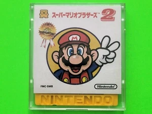 Super Mario Bros. 2 (The Lost Levels) & Pro Wrestling Famicom Disk System - Picture 1 of 4