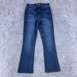 Veronica Beard Jeans Womens 26 Blue Carly Kick Flare High Rise Zip Fly Dark Wash - Picture 1 of 13