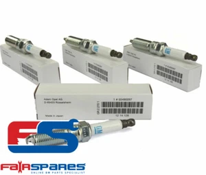 Genuine GM Holden Set of 4 iridium Spark Plugs Ignition Astra J Insignia Zafira - Picture 1 of 2