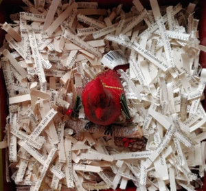 Shredded Book Pages Packing Shipping Material Confetti Paper 11oz Gift Baskets - Picture 1 of 1
