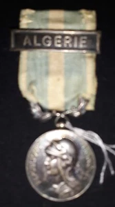 Médaille Militaire  Coloniale Barette Algérie a Clapet   N°783/4 - Imagen 1 de 3