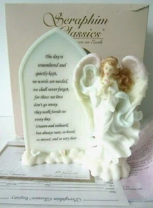SERAPHIM CLASSICS HEAVEN on EARTH Memorial Prayer Plaque #82728 by ROMAN 2003 - Picture 1 of 9