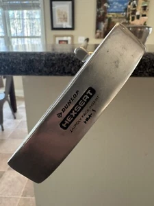 Dunlop Hexsert HM-1 Blade Putter / RH / Steel ~35" / Good Grip / Clean Face - Picture 1 of 7