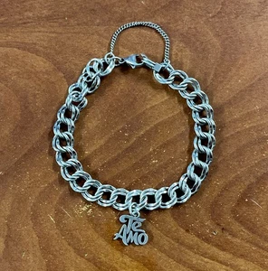 James Avery großes Double Curb Bettelarmband | 0,925, 21,2 g | KOSTENLOSER VERSAND! - Bild 1 von 12