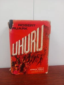 UHURU AFRICA NOVEL ROBERT RUARK 1962 HC DJ - Picture 1 of 23