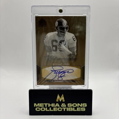 LC Greenwood 2006 SP Authentic Chirography Auto Steelers HOF - Image 1 of 2