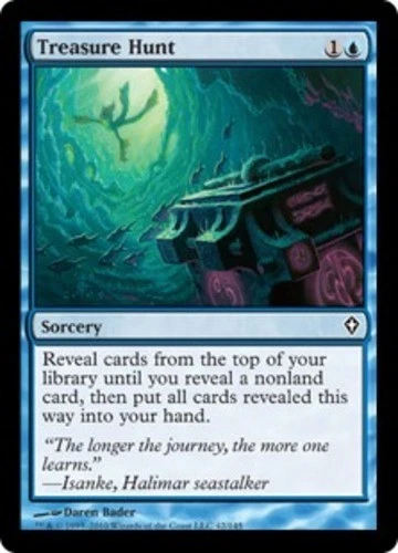 Treasure Hunt - Worldwake #42/145 MTG Magic The Gathering - Image 1 of 1