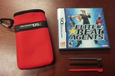 Nintendo DS 2006 Elite Beat Agents Game  COMPLETE in BOX w/ MANUAL + MORE NICE! - Image 1 of 2
