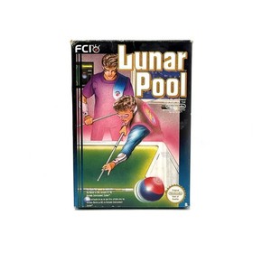 Lunar Pool Nintendo NES COMPLET FRA PAL B CIB