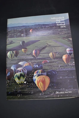 1979 Adirondack Hot Air Balloon Festival Program & Poster - Image 1 of 4