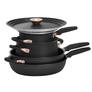 Meyer Accent Set di pentole e padelle a induzione antiaderenti 6 pezzi - Foto 1 di 12