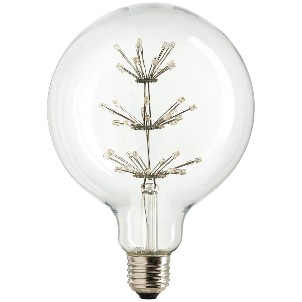 SUNLITE 80154-SU LED Vintage Star 1.8w Light Bulb Medium (E26) Base Warm White - Image 1 of 2
